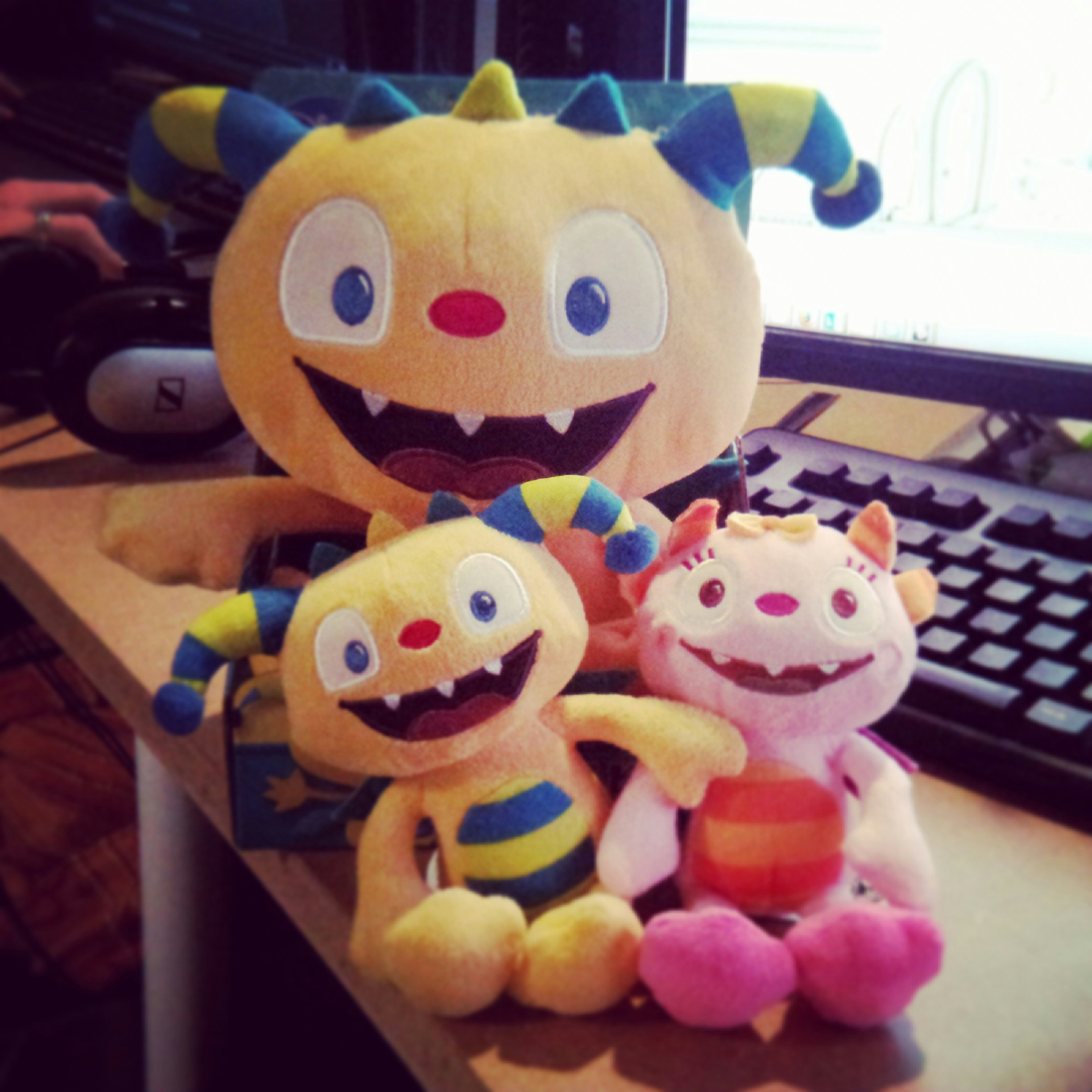 Henry Hugglemonster Toys Are In Brown Bag Labs