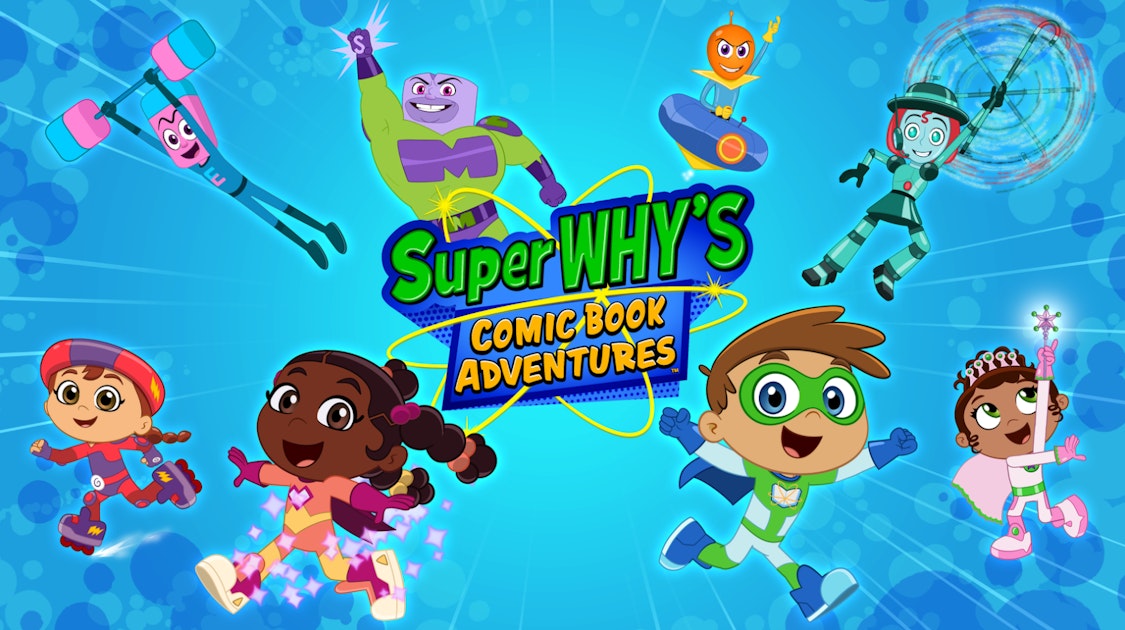 Stream ‘Super Why’s Comic Book Adventures’ Now on PBS KIDS Brown Bag Labs