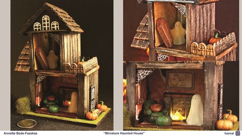 'Miniature Haunted House' by Annette Bede-Fazekas