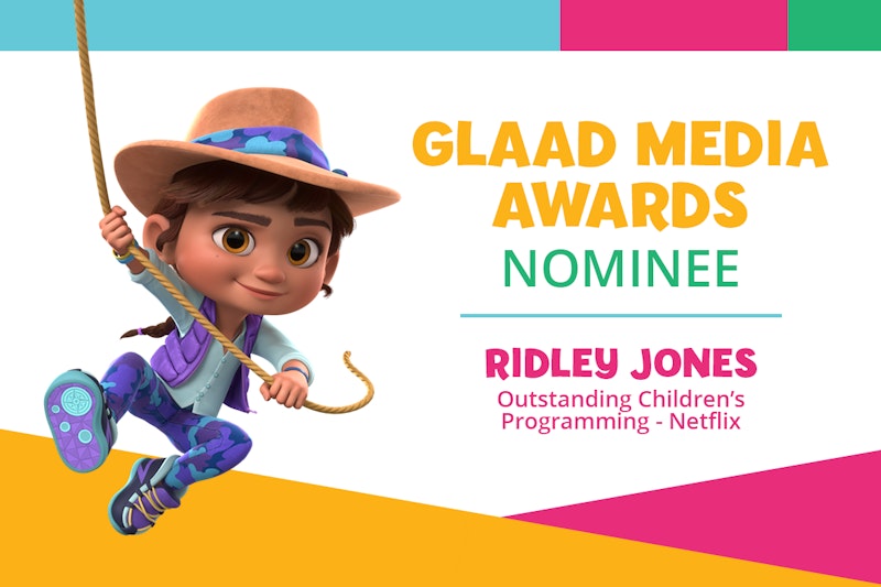 GLAAD Media Awards nomination for Ridley Jones