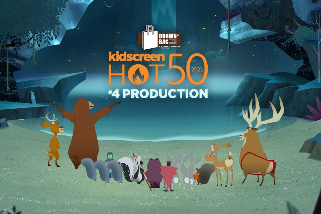 Kidscreen Hot50 Top 10 Spot For Brown Bag Films Brown Bag Labs