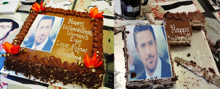 ryan gosling birthday cake