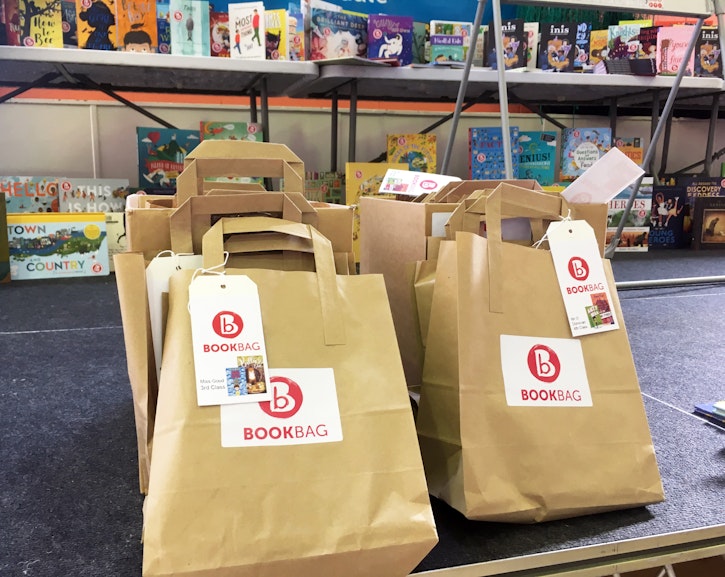 Bookbag Launch at Our Lady of Victories N.S. 2015! - Brown Bag Labs