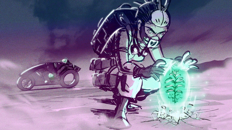 Last Plant on Earth by Storyboard Revisionist Olly Blake 