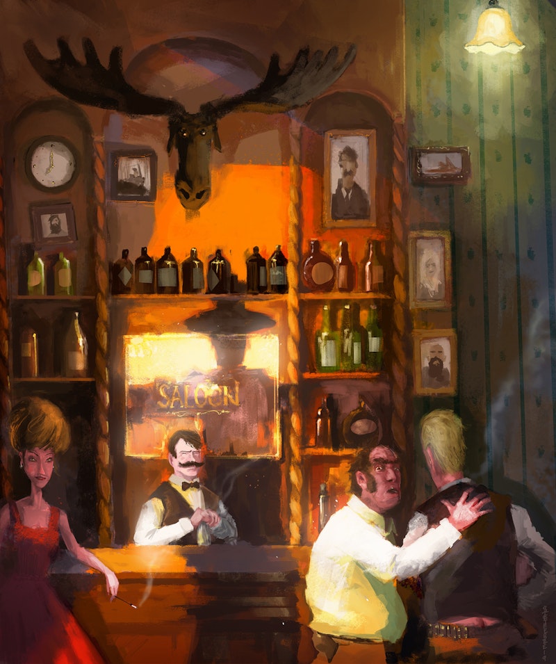 The Saloon by Art Director Stephen O'Connor