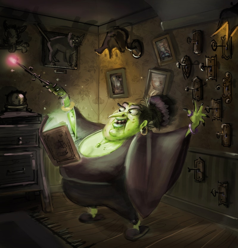 Witch by 2D Artist Darren Murray
