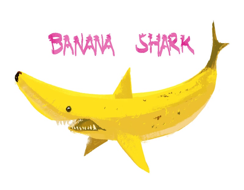 Banana Shark by Art Director Stephen O'Connor