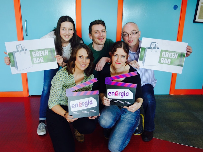 Brown Bag Films Greenbag team with Energia's Karen O’Brien