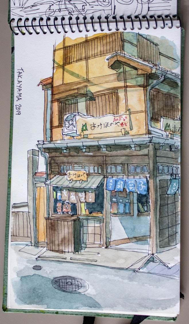 'Takayama Old Town' by Olly Blake
