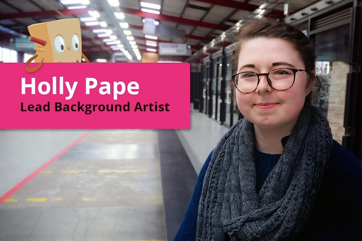 Lead Background Artist Holly Pape