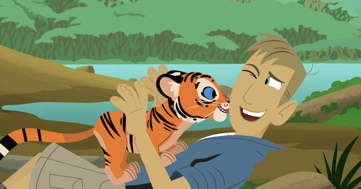 Learn About Tigers with Wild Kratts #Playlist - on the Brown Bag Labs blog.