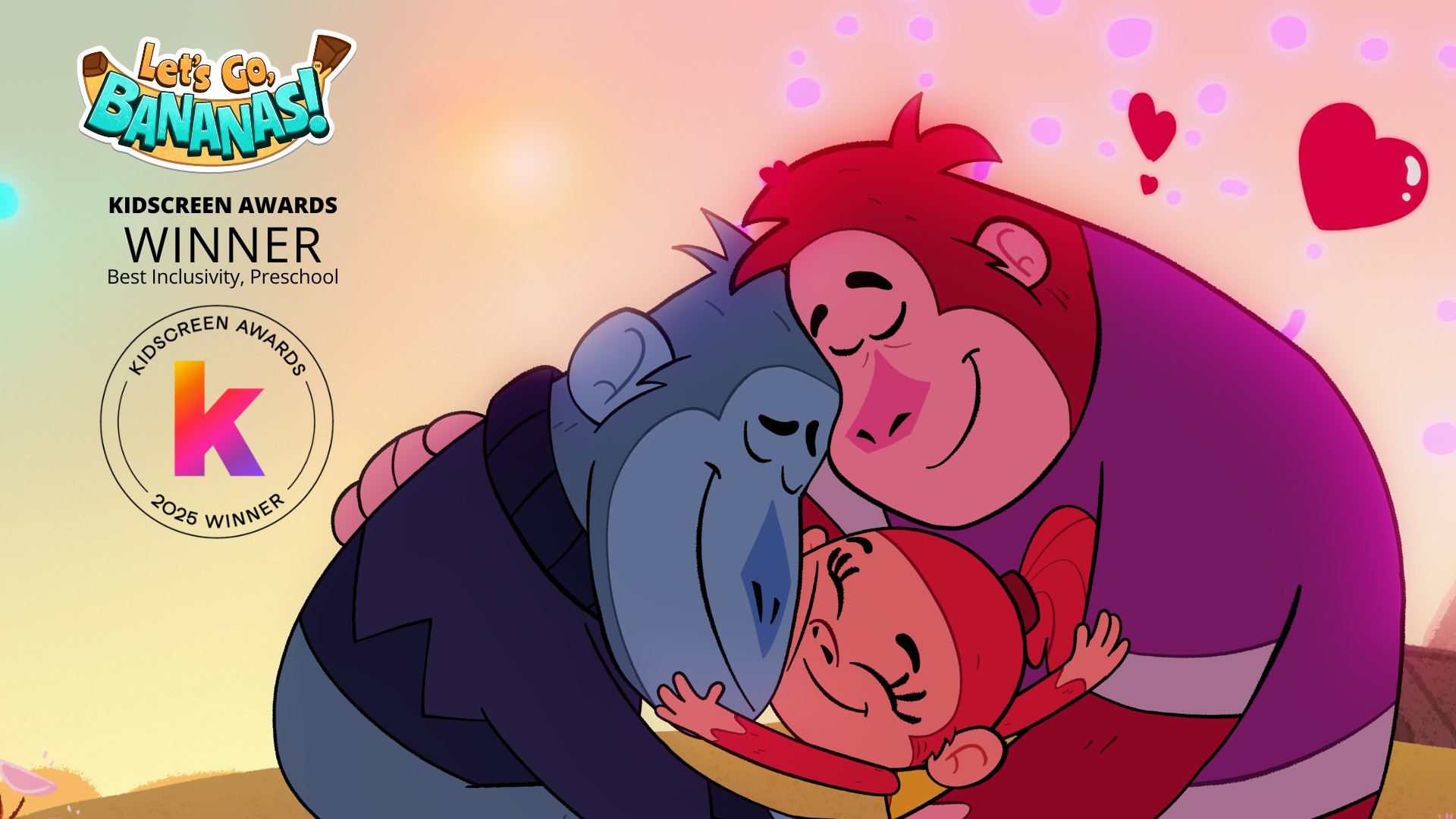 Image for Brown Bag Labs entry Let’s Go Bananas! Wins at 2025 Kidscreen Awards