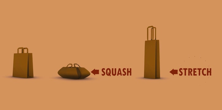 12 Principles of Animation - Squash and Stretch #Tutorials - Brown Bag Labs