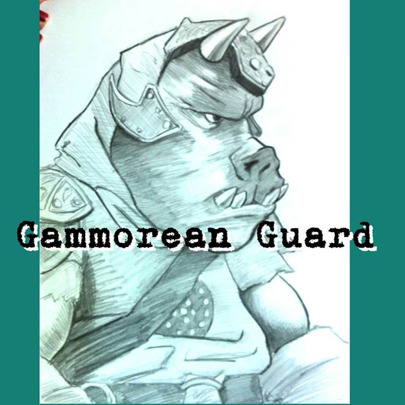 Gammorean Guard by Storyboard Revisionist Eduardo Espinoza