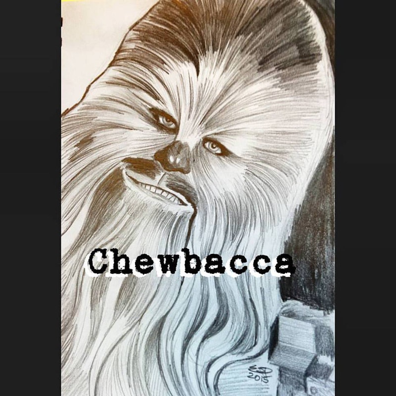 Chewbacca by Storyboard Revisionist Eduardo Espinoza