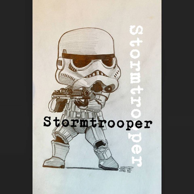 Stormtrooper by Storyboard Revisionist Eduardo Espinoza