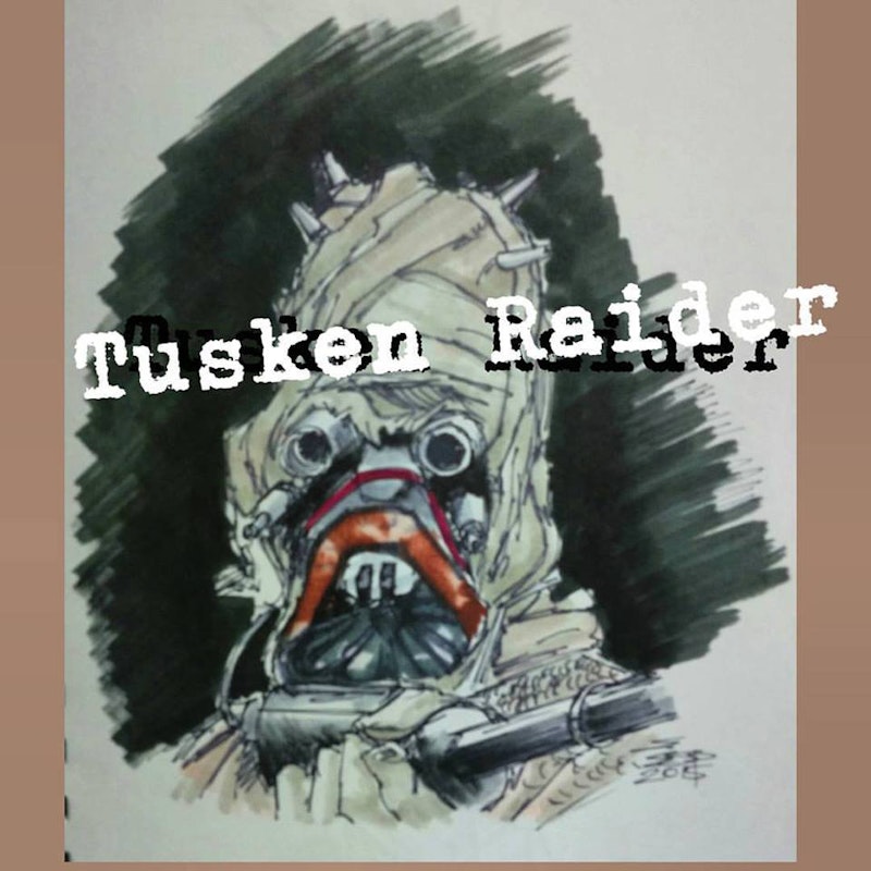 Tusken Raider by Storyboard Revisionist Eduardo Espinoza