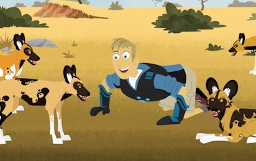 Image for Brown Bag Labs entry Meet Cool Creatures with the Wild Kratts for #WorldAnimalDay!