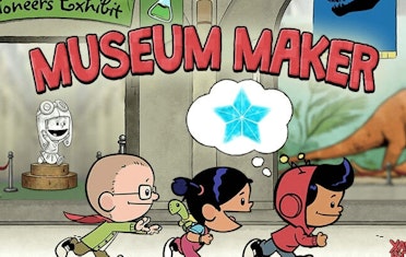 Image for Brown Bag Labs entry Celebrate Museum Day with Xavier Riddle’s ‘Museum Maker’ Game!