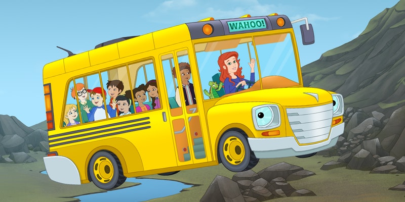 old magic school bus